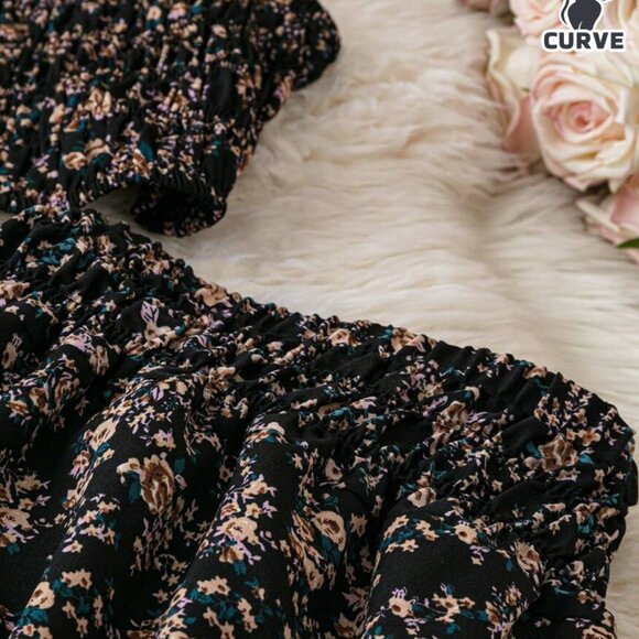 2 Piece Dress Set w/ Crop Top and Maxi Dress - NWT - 16/XXL - Picture 3 of 3